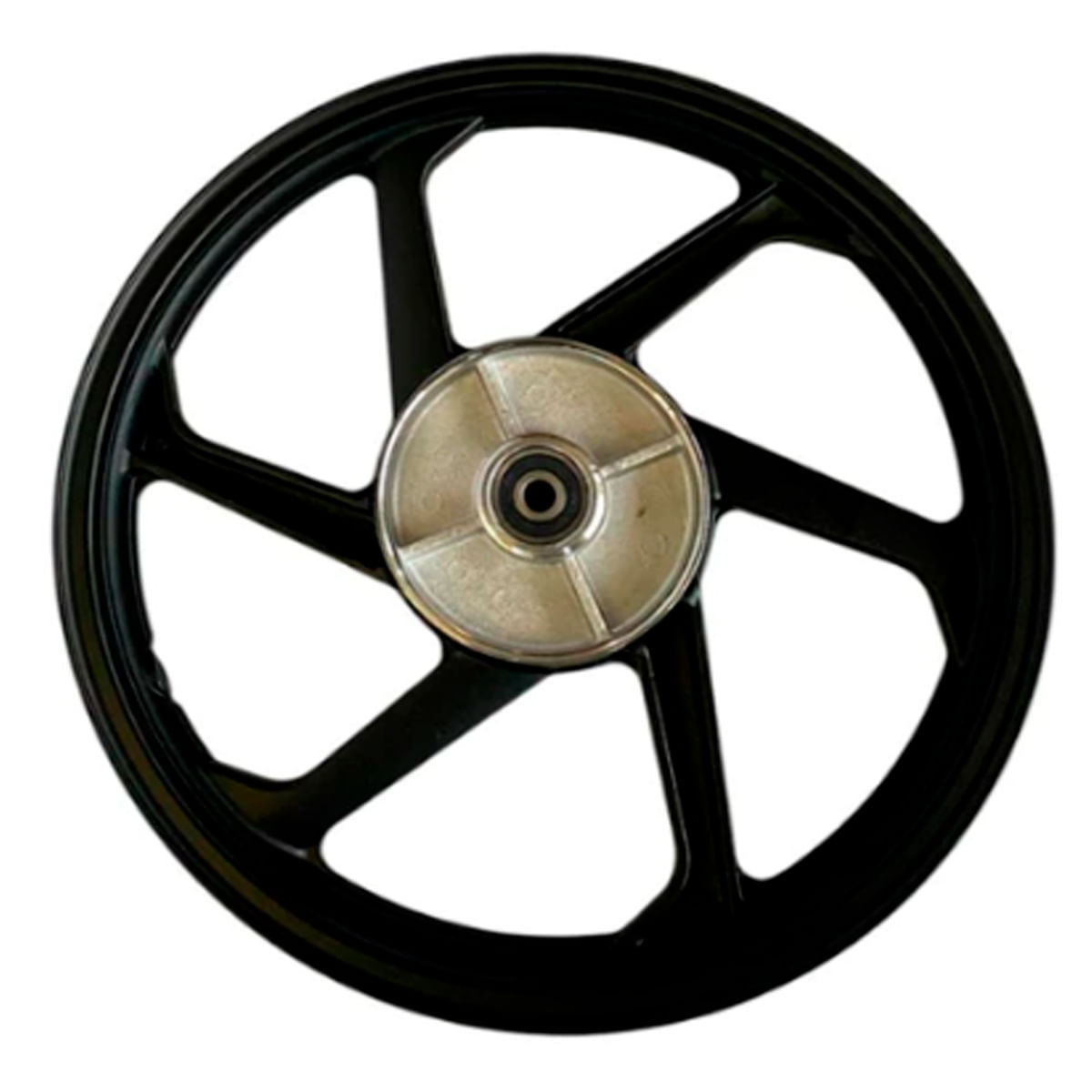 Roda Traseira Liga Leve Factor 125 150 Fazer 150 6P Preto